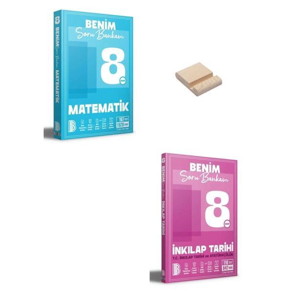 LGS 8. Sınıf Benim Hocam Matematik ve İnkılap Soru Bankam + Telefon Standı - Benim Hocam Yayınları - Image 1