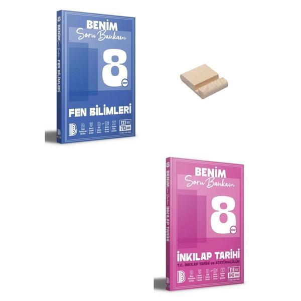 LGS 8. Sınıf Benim Hocam Fen ve İnkılap Soru Bankam + Telefon Standı - Benim Hocam Yayınları - Image 1