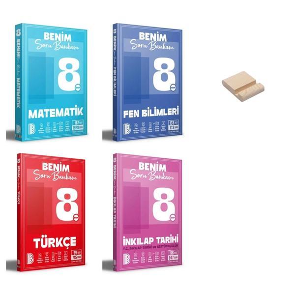 LGS 8. Sınıf Benim Hocam Tüm Dersler Soru Bankam 4lü Set + Telefon Standı - Benim Hocam Yayınları - Image 1