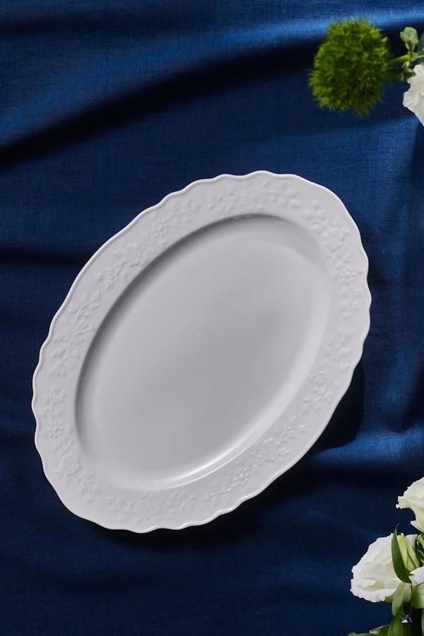 Karaca Beatrice Kayık Tabak 35 cm - Image 1