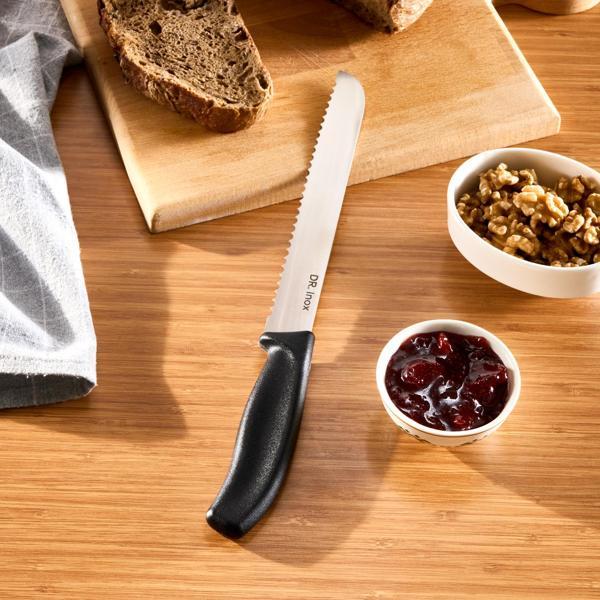 Dr. Inox Ekmek Bıçağı 32 cm Siyah - Image 1
