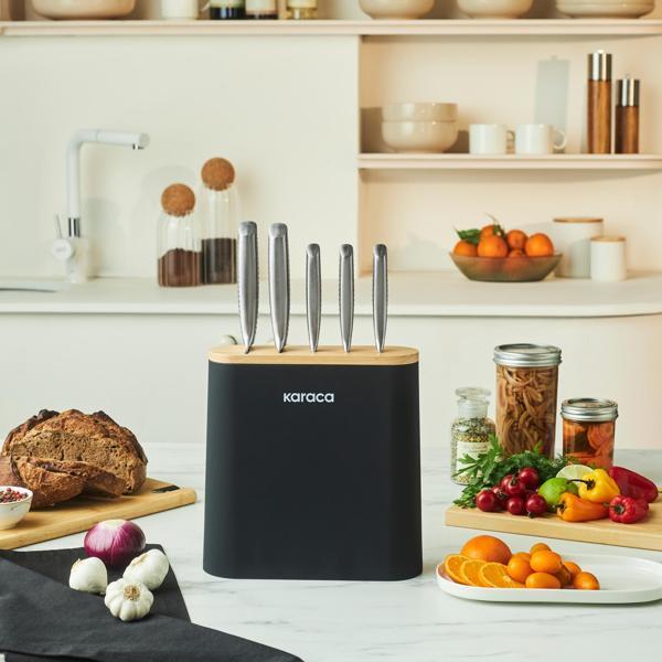 Karaca Samuray Solid Japon Çeliği 6 Parça Bıçak Seti - Image 1