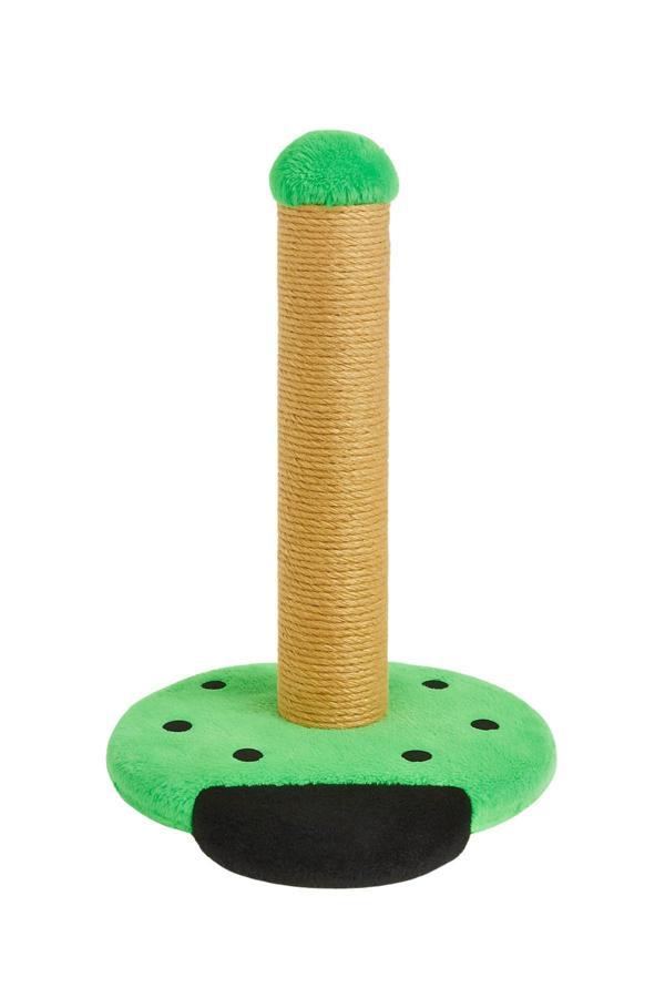 Reyo Pet Uğur Böceği Kedi Tırmalama Platformu Yeşil - Image 1