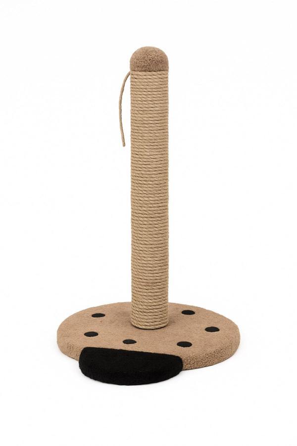 Reyo Pet Uğur Böceği Kedi Tırmalama Platformu Kahverengi - Image 1