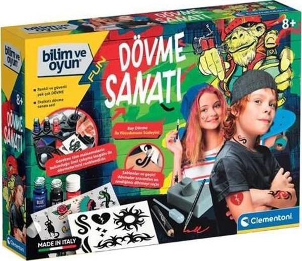 Clementoni Bilim ve Oyun Dövme Sanatı 64329 - Image 1