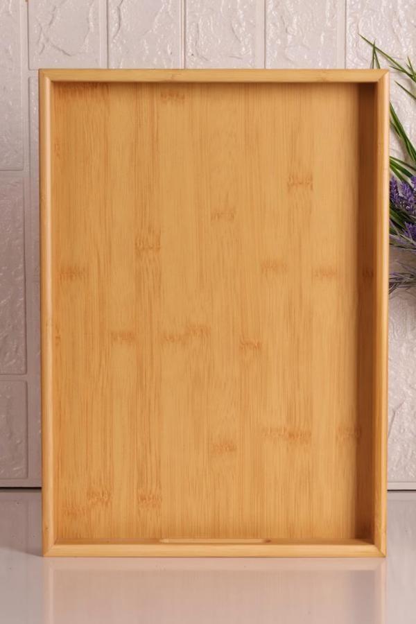 Bambum Marbella - Bambu Desenli Tepsi Orta - Image 1