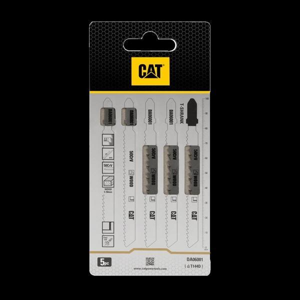 CAT DA06001 5 Parça Profesyonel Ahşap Hızlı/Kaba Kesim Dekupaj Testere Bıçağı, Ucu  - Image 1