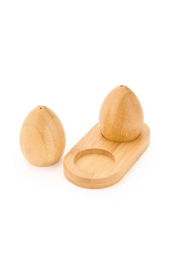 BAMBU YUMURTA TUZLUK BİBERLİK MIEN-7B21 - Image 1