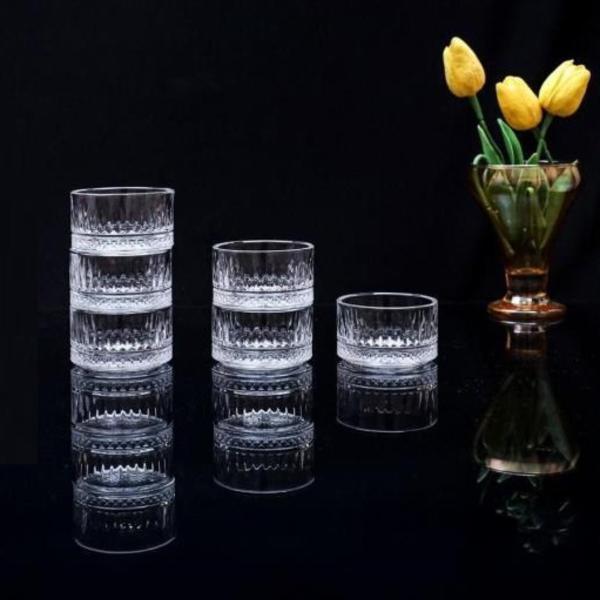 Atbyhome 6'lı Cam Kase Sosluk Puding Tatlı Dondurma Seti - Image 1