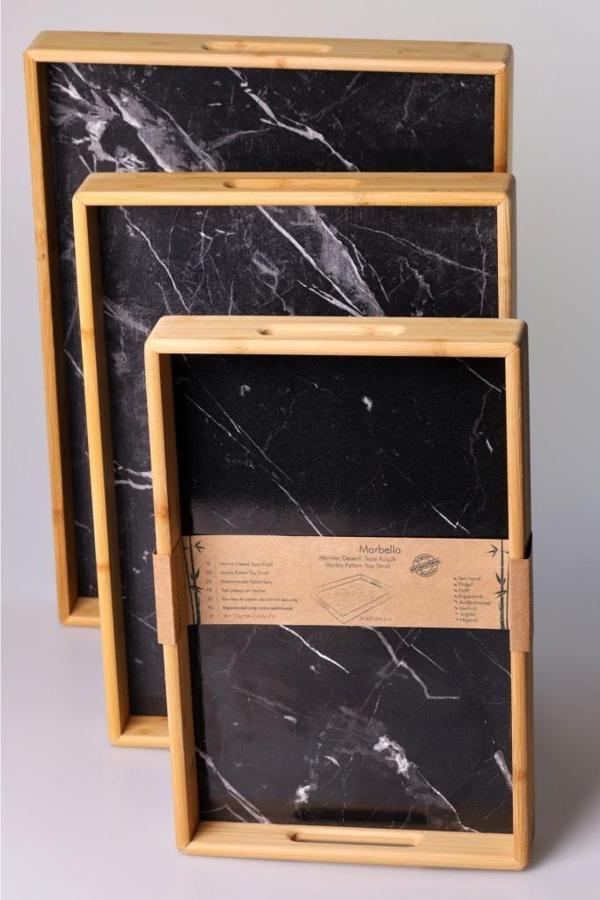 Bambum - Marbella Siyah 3 Lü Set - Image 1