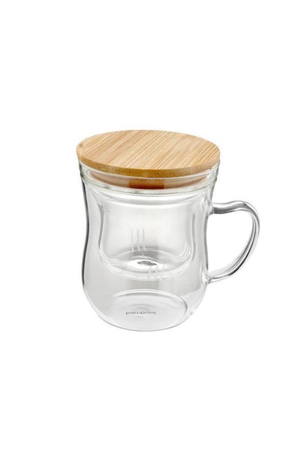 Brew - Süzgeçli Cam Çay Bardağı 400ml - Image 1