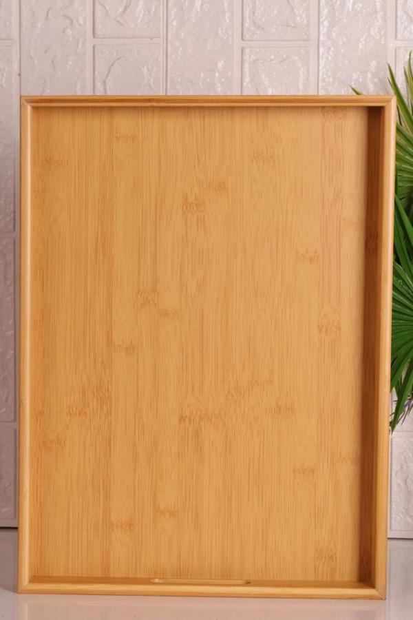 Bambum Marbella - Bambu Desenli Tepsi Büyük - Image 1