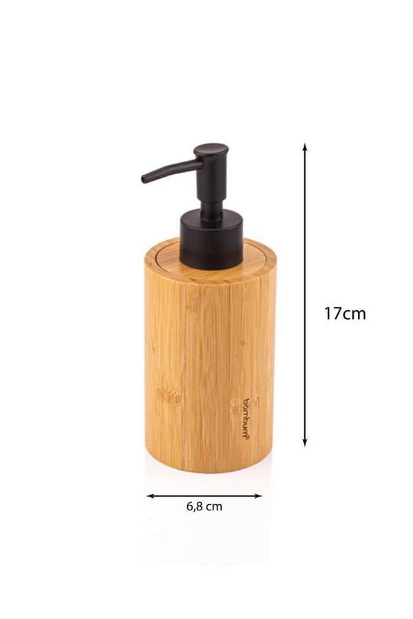 Bambum Linen - Sıvı Sabunluk Yuvarlak - Image 1