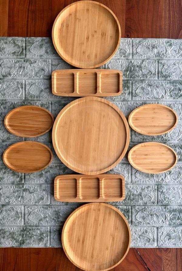 Atbyhome Bambum 9 Parça Kahvaltı Takımı Kahvaltılık - Image 1