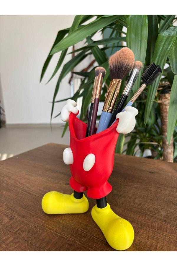 Bsd Peramini Fabrika 🖌️ Mickey Temalı Fırçalık & Organizer – 3D Baskı Özel Tasarım 🎨 - Image 1