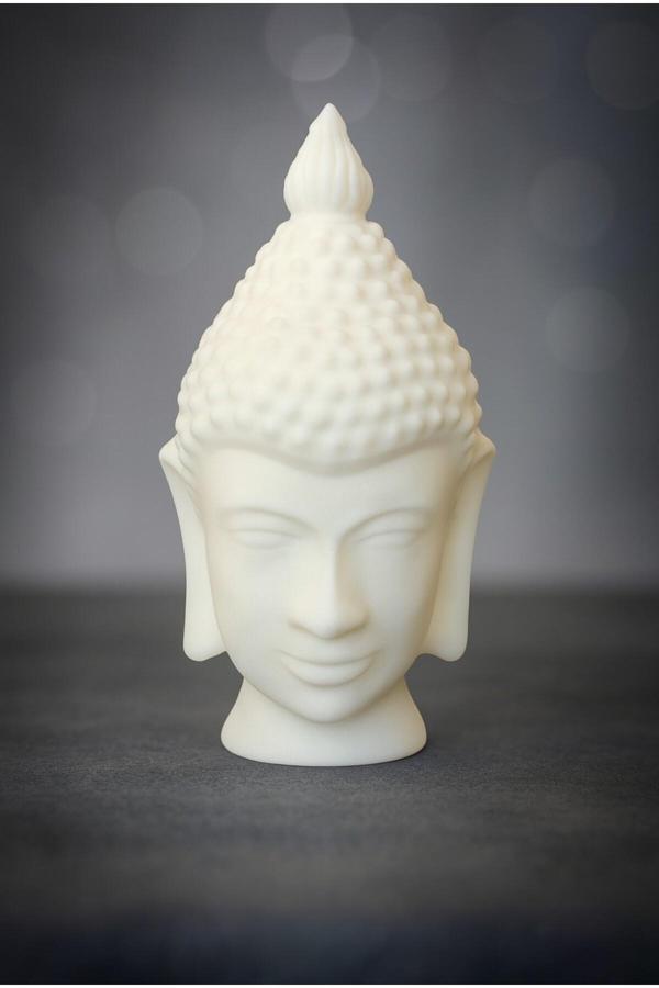 Bsd Peramini Fabrika Zen Serisi Buddha Başı Biblo | Meditasyon Ve Dekoratif Obje - Image 1