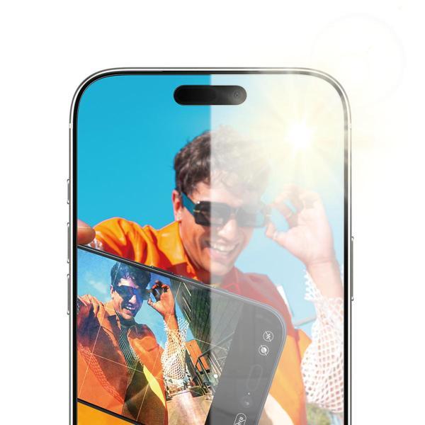 PanzerGlass Anti-Reflective Armor iPhone 17 Pro Max Çerçeve Aparatlı Armor Ekran Koruyucu  - Image 1