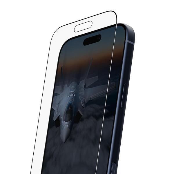 PanzerGlass iPhone 17 Pro Max | Ultra-Wide Fit Stealth Siyah Çerçeveli Ekran Koruyucu - Fast Fit Uygulama Aparatlı - Image 1