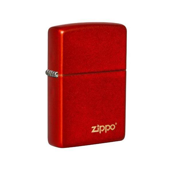 Zippo 49475ZL-087049 49475 Metallic Red Zippo Lasered Çakmak - Image 1
