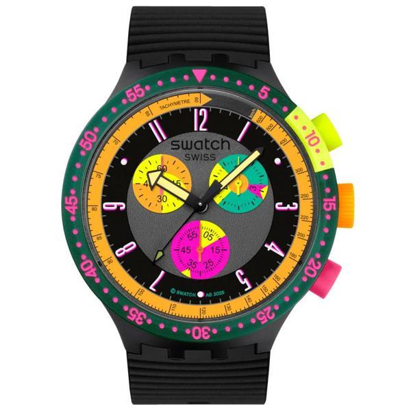 SB02B104 Swatch Neon Sepya Erkek Kol Saati SB02B104 - Image 1