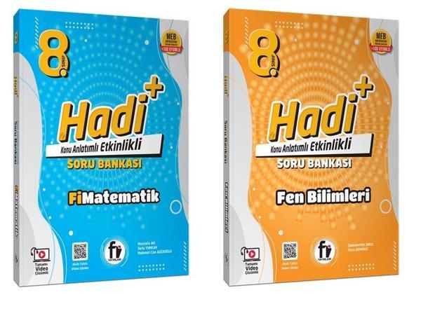 Fi Yayınları 8. Sınıf Hadi Konu Anlatımlı Soru Bankası Matematik ve Fen - Özgün Bilim Yayınları - Image 1