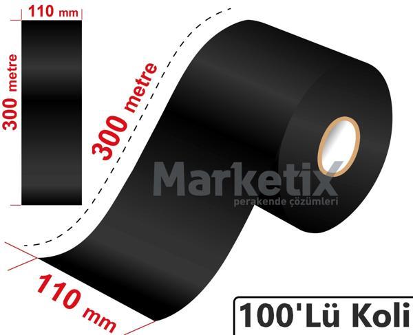 110x300 Metre Wax Ribon 100'lü Koli - Image 1