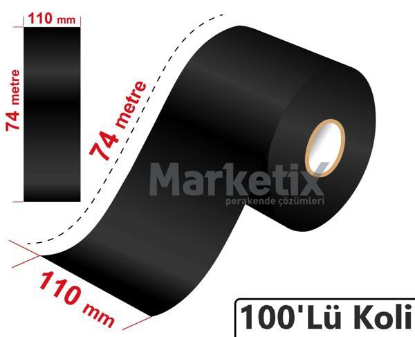 110x74 Metre Wax Ribon 100'lü Koli - Image 1
