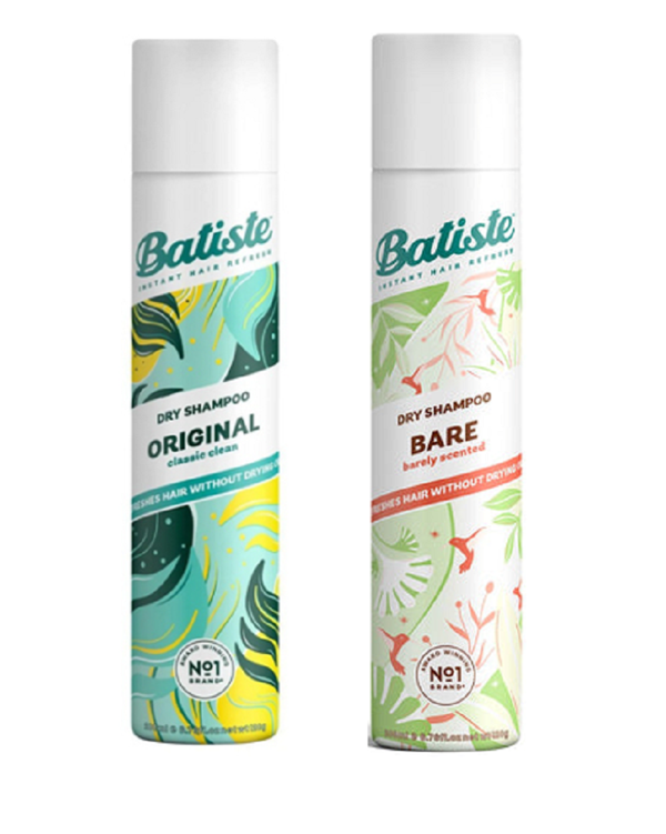 Batiste Kuru Şampuan Original 200 ml + Bare 200 ml 2’li Yağlanma Karşıtı Hacim Seti - Image 1