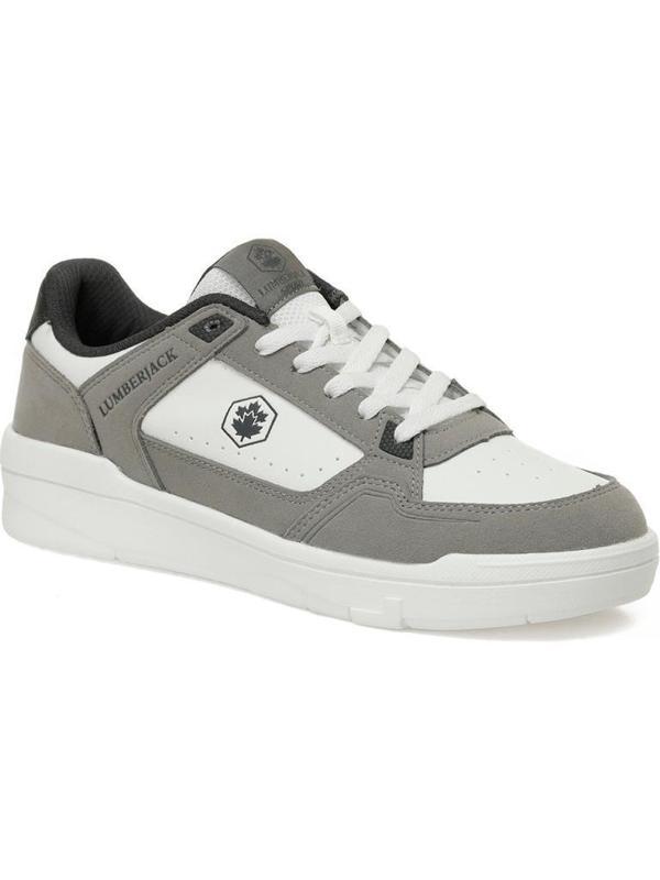 LUMBERJACK FANTERA 5PR BEYAZ GRİ COMFORT CASUAL ANATOMİK SPOR AYAKKABI - Image 1