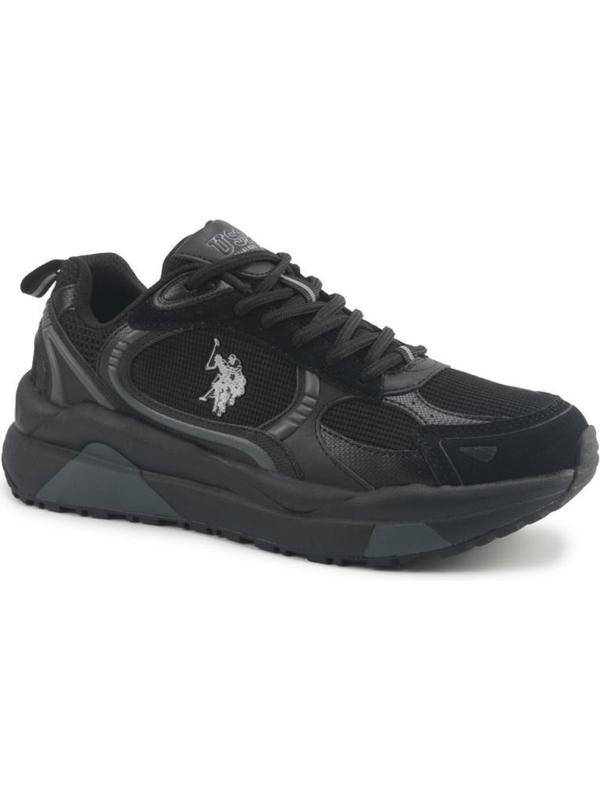 U.S.POLO ASSN CHABY 5PR SİYAH COMFORT CASUAL ANATOMİK SPOR AYAKKABISI - Image 1