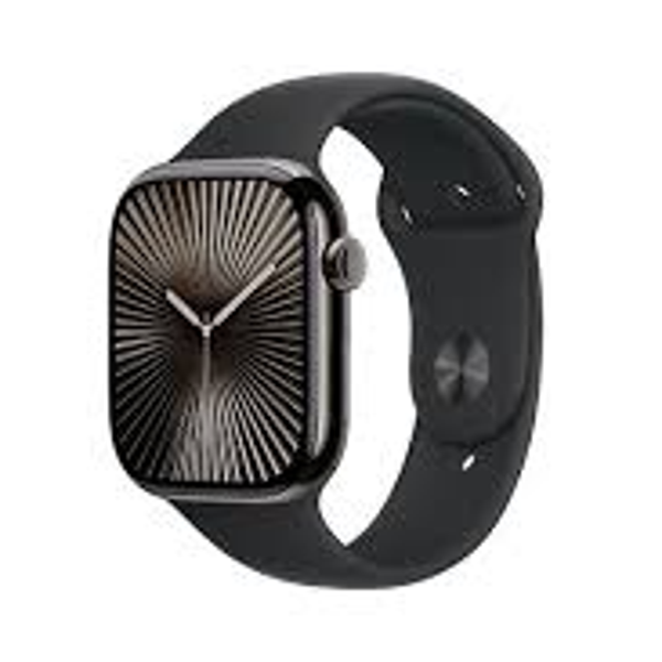 Apple Watch 10 GPS + Cellular 42 mm Arduvaz Kasa Akıllı Saat ve Siyah Spor Kordon - M/L - Image 1