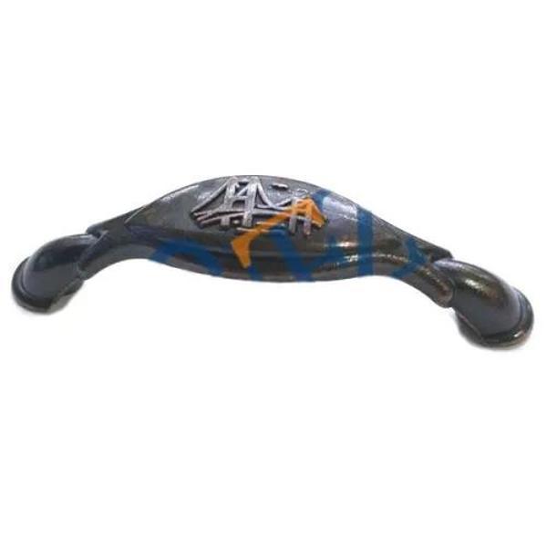Dekoratif Zamak Boğaziçi Kulp - 64mm, Eskitme, 100 Adet - Image 1