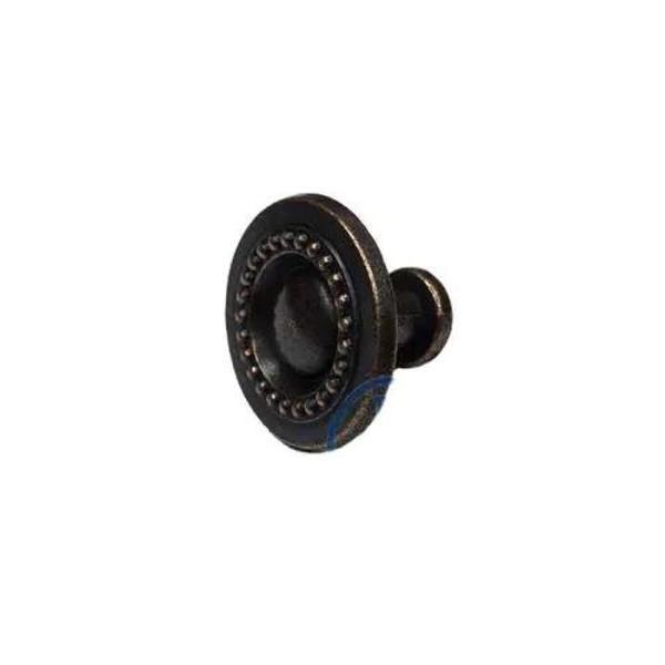 Dekoratif Zamak Düğme - 23x23mm, Eskitme, 1 Adet - Image 1