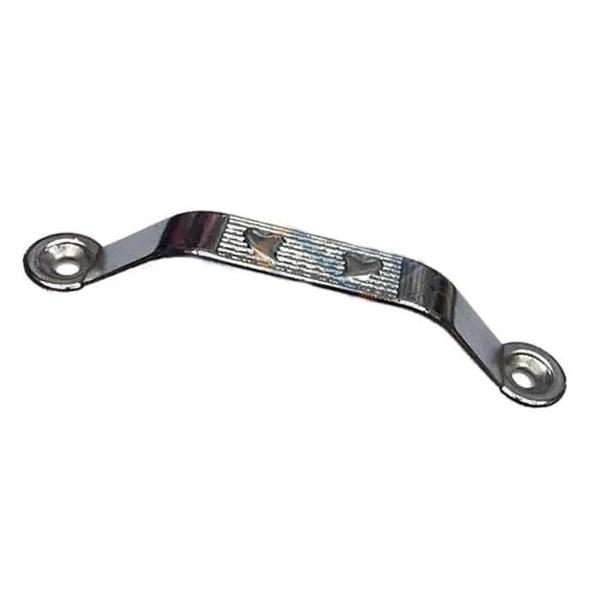 Dekoratif Zamak Kulp Dıştan - 64mm, Nikel, 1 Adet - Image 1