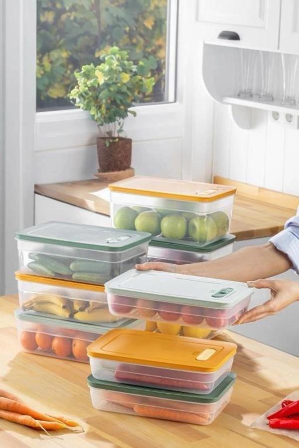 Tupper Model - Vakumlu - Mikrodalga Buzluk Saklama Kabı 5lt - Image 1