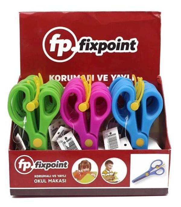 Fixpoint Okul Makası Korumalı Yaylı - 5 adet - Image 1
