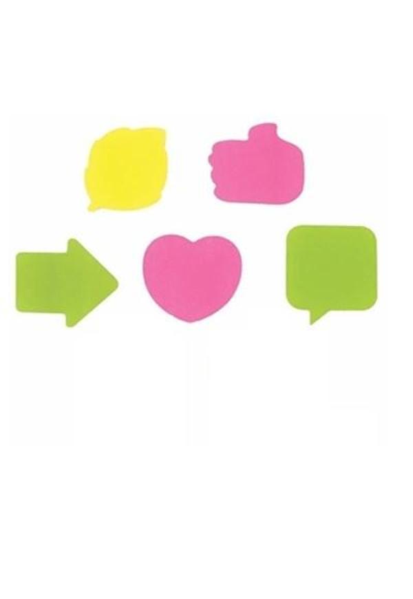 Şekilli Postit 6552 ince - 4 adet - Image 1