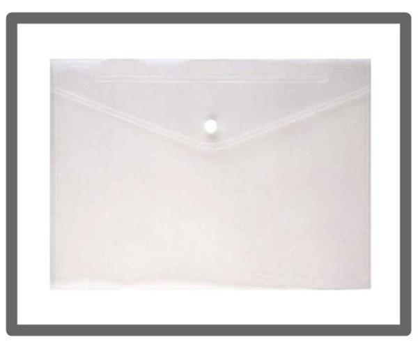 Stilo Çıtçıtlı Dosya A4 Şeffaf İnce - 10 adet - Image 1