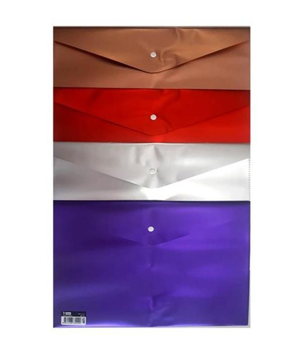 Mikro Metalik Çıtçıtlı Dosya A4 Karışık - 2 adet - Image 1