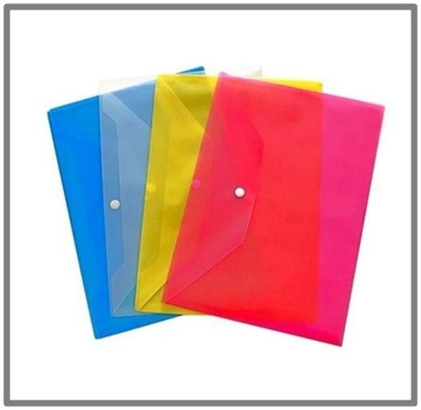 Wole Çıtçıtlı Zarf Dosya Kırmızı - 5 adet - Image 1