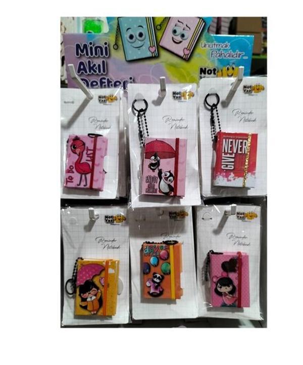 Notyaz Mini Book Bloknot Not Defteri - 6 adet - Image 1