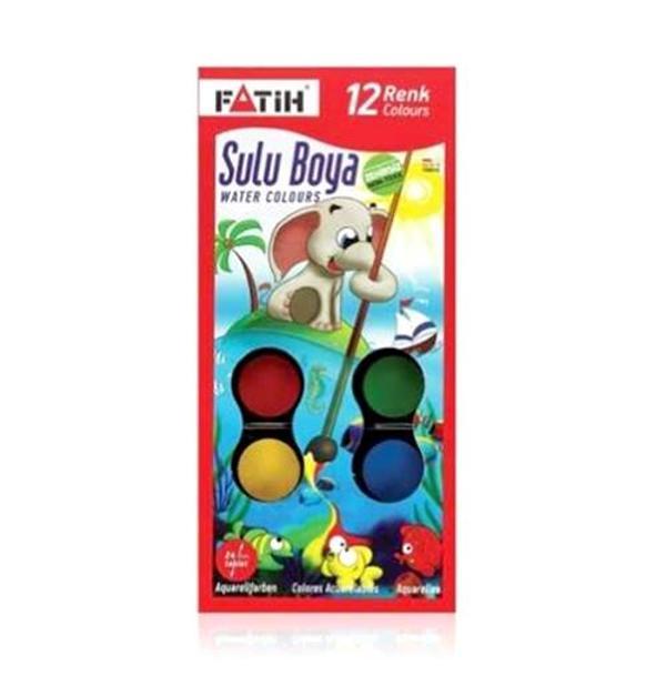 Fatih Sulu Boya 12Li - 3 adet - Image 1