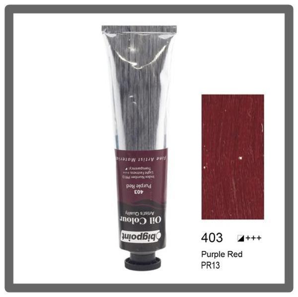 Bigpoint Yağlı Boya 45 ml Purple Red 403 Kırmızımsı Mor - Image 1