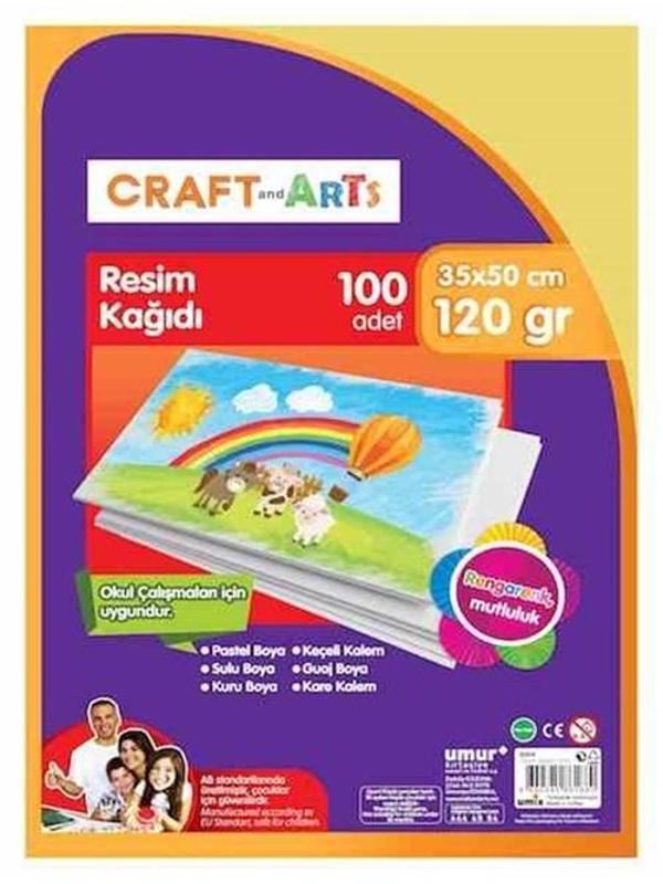Resim Kağıdı 35X50 120Gr Rulo Şeklinde - 10 adet - Image 1