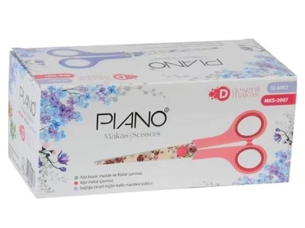 Piano Ofis Makası Desenli 8.5 Mks-2009 21cm - Image 1