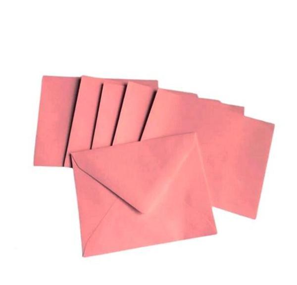 Küçük Zarf Kartvizit 7X9 Pembe - 20 adet - Image 1