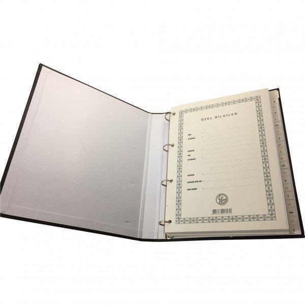 Dilman Cari Hesap Kartı Küçük Dikey A5 100Lü - Image 1