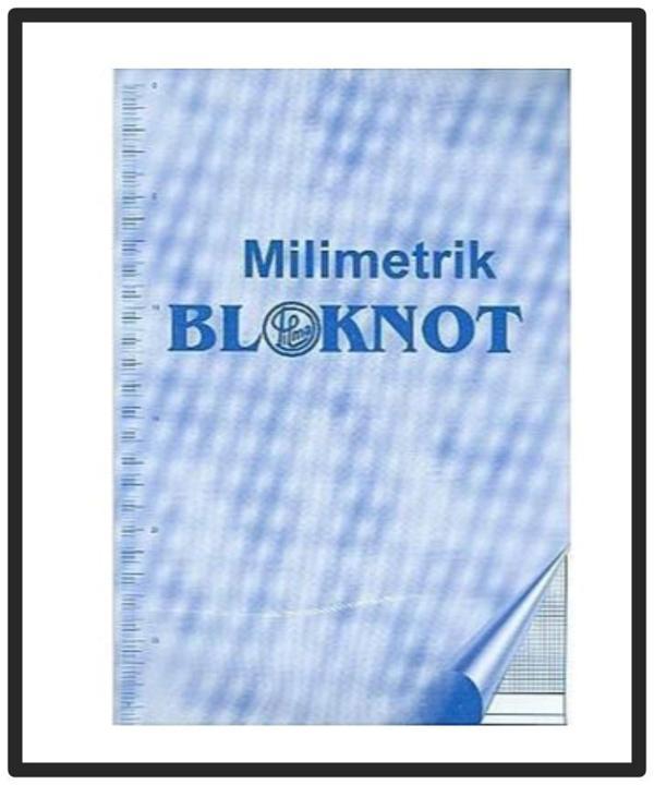 Dilman Milimetrik Defter A3 Mavi 30 Yaprak - 3 adet - Image 1