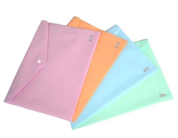 Çıtçıtlı Dosya A4 Pastel Mavi Kaliteli - 5 adet - Image 1