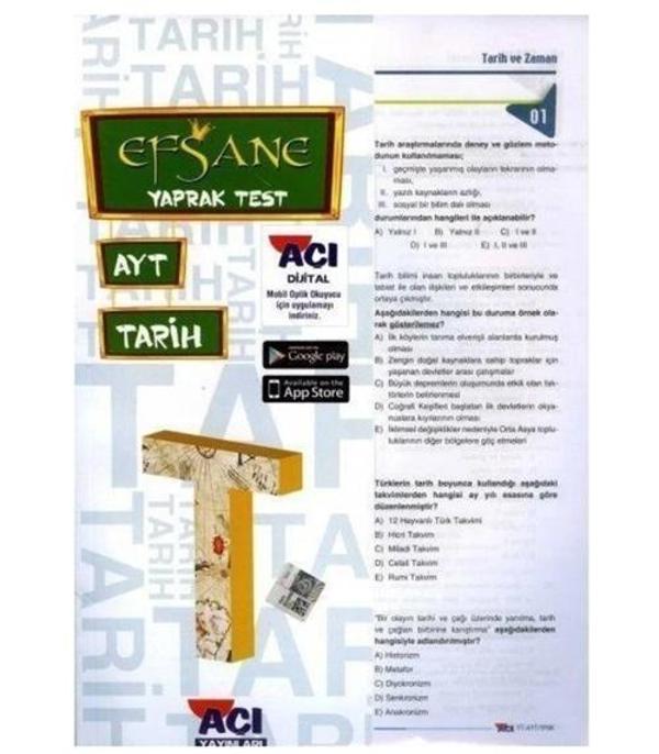 Açı Ayt Tarih Yaprak Test - Image 1